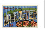 Greeting Card from Lancaster, Pennsylvania by Anonymous