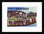 Greeting Card from Charlotte, North Carolina by Anonymous
