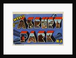 Greeting Card from Asbury Park, New Jersey by Anonymous
