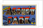 Greeting Card from Asbury Park, New Jersey by Anonymous