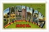 Greeting Card from Saginaw, Michigan by Anonymous