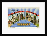 Greeting Card from Brattleboro, Vermont by Anonymous