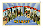 Greeting Card from Brattleboro, Vermont by Anonymous