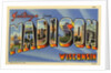 Greeting Card from Madison, Wisconsin by Anonymous