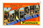 Greeting Card from Kenosha, Wisconsin by Anonymous