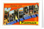 Greeting Card from Kenosha, Wisconsin by Anonymous
