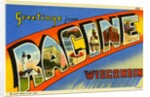 Greeting Card from Racine, Wisconsin by Anonymous