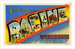 Greeting Card from Racine, Wisconsin by Anonymous