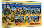 Greeting Card from Hampton Beach, New Hampshire by Anonymous