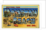 Greeting Card from Hampton Beach, New Hampshire by Anonymous