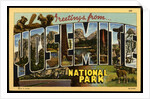 Greeting Card from Yosemite National Park by Anonymous