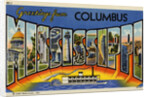 Greeting Card from Columbus, Mississippi by Anonymous