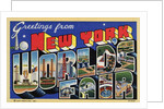 Greeting Card from New York World's Fair by Anonymous
