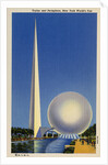 Trylon and Perisphere, New York World's Fair Postcard by Anonymous