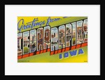 Greeting Card from Cedar Rapids, Iowa by Anonymous