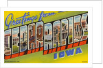 Greeting Card from Cedar Rapids, Iowa by Anonymous