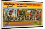 Greeting Card from Kansas by Anonymous