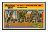 Greeting Card from Kansas by Anonymous