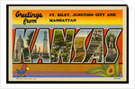 Greeting Card from Kansas by Anonymous