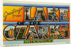 Greeting Card from Lake of the Ozarks by Anonymous