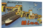 Greeting Card from Two Harbors, Minnesota by Anonymous