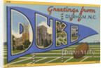 Greeting Card from Duke University by Anonymous