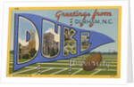 Greeting Card from Duke University by Anonymous