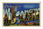Greeting Card from Wisconsin by Anonymous