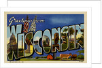 Greeting Card from Wisconsin by Anonymous