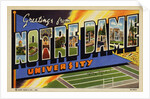 Greeting Card from Notre Dame University by Anonymous