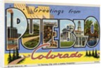 Greeting Card from Pueblo, Colorado by Anonymous
