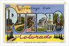 Greeting Card from Pueblo, Colorado by Anonymous
