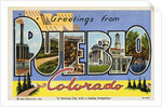 Greeting Card from Pueblo, Colorado by Anonymous