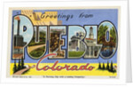 Greeting Card from Pueblo, Colorado by Anonymous