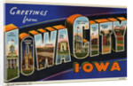 Greeting Card from Iowa City, Iowa by Anonymous