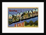 Greeting Card from Brigham, Utah by Anonymous