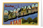 Greeting Card from Brigham, Utah by Anonymous