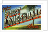 Greeting Card from Fort Lauderdale, Florida by Anonymous