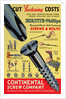 Postcard Advertisement for Continental Screw Company by Anonymous