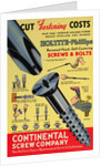 Postcard Advertisement for Continental Screw Company by Anonymous