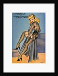 Illustration of Woman in Lingerie by Anonymous