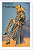 Illustration of Woman in Lingerie by Anonymous