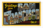 Greeting Card from San Francisco by Anonymous