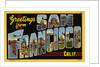 Greeting Card from San Francisco by Anonymous