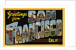 Greeting Card from San Francisco by Anonymous