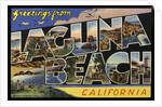 Greeting Card from Laguna Beach by Anonymous
