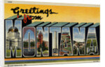 Greeting Card from Montana by Anonymous