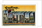 Greeting Card from Montana by Anonymous