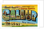 Greeting Card from New Mexico by Anonymous