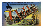 Greeting Card from Wyoming by Anonymous